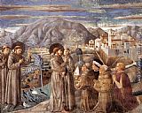 Scenes from the Life of St Francis (Scene 7, south wall) by Benozzo di Lese di Sandro Gozzoli